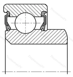Модификация подшипника 6-520706/31 размер 31x55x21 от производителя  ГПЗ-3