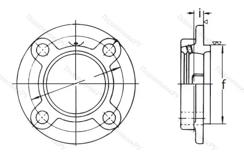 Подшипниковый корпус FC 207 (ASAHI) в Казани