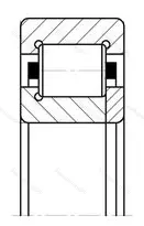 Подшипник  92352 (NUP 352) размер 260x540x102