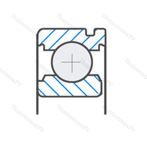 Подшипник шариковый радиальный AB 44191S 01