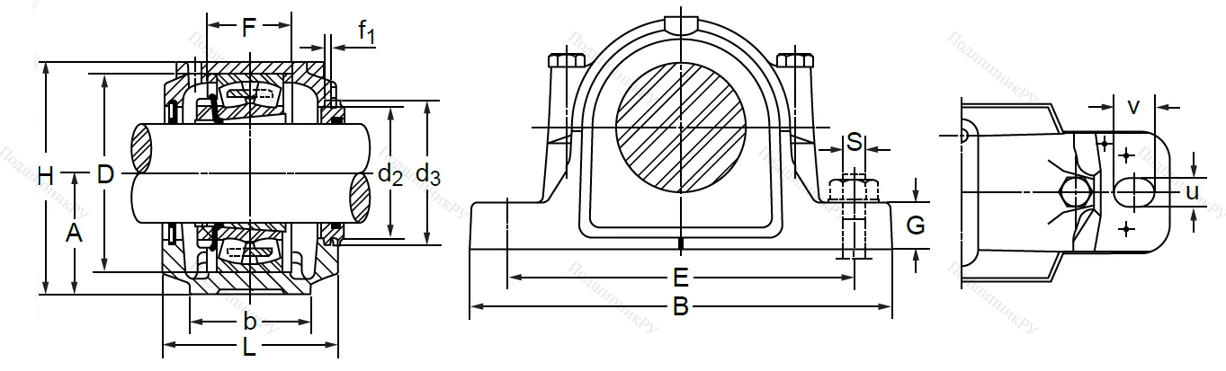 Подшипниковый корпус SNL 520 TG (SNK 520-617) в Казани