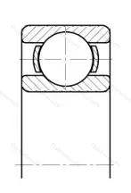 Подшипник  812 размер 60x80x13 от производителя  ГПЗ-2