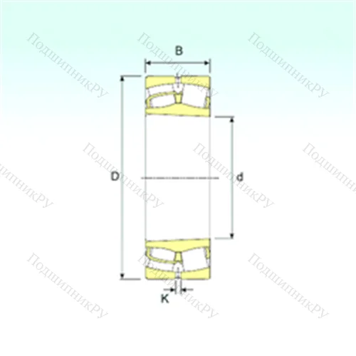 Подшипник роликовый радиальный самоцентрирующийся 24144 K 30