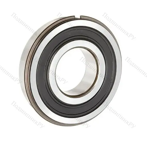 Однорядный шариковый подшипник 6207 DDU NR от производителя  NSK