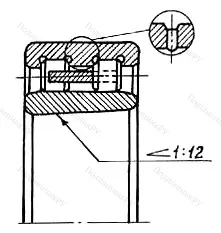 Подшипник  4162992 размер 460x620x160 от производителя  ГПЗ-2