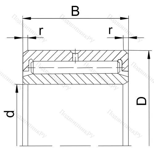Подшипник NAV 4912 (4074912 ГОСТ) в Казани