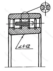 Подшипник NN 3007 K размер 35x62x20 от производителя  SKF
