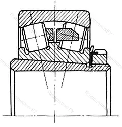 Модификация подшипника 13634Н размер 170x400x132/169 от производителя  ГПЗ-11