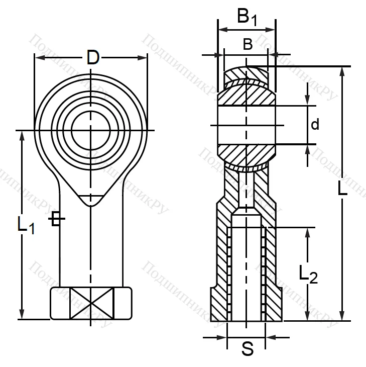 Шарнирная головка  PHS 10 L в Казани