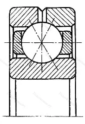 Подшипник  Q 209 (116209) размер 45x85x19 от производителя  SKF