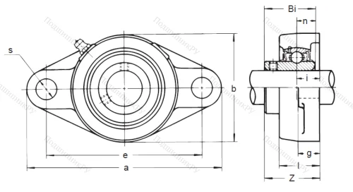 Подшипниковый узел UCFL 210 в Казани