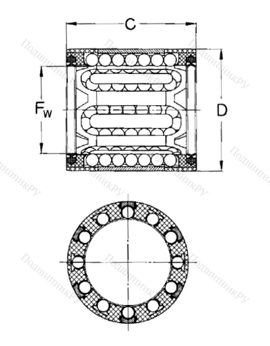 Подшипник LBBR 12-2LS в Казани