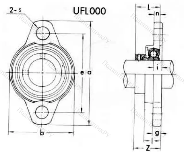 Подшипниковый узел UFL 006 (ASAHI) в Казани