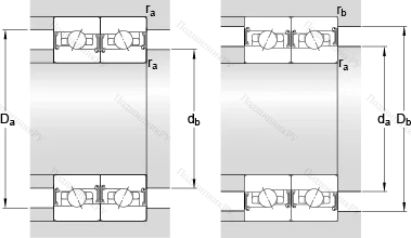 Подшипник S 7007 ACB/P 4A