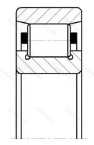 Подшипник  2556 (N 2256) размер 280x500x130