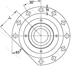 Подшипник FBSA 208/QBC