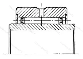 Подшипник  674708 размер 40x62x22/70 от производителя  ГПЗ-24