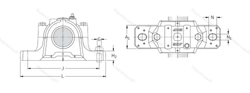 Подшипниковый корпус SE 515-612 в Казани