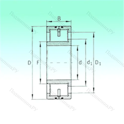 Подшипник роликовый радиальный LSL 192352