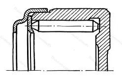 Модификация подшипника 804805К1 размер 25x39x30,5 от производителя  ГПЗ-1