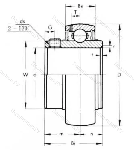 Подшипник MUC 207 FD (ASAHI) в Казани