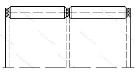 Подшипник  K 89x100x42,5 (664818) размер 89x100x42,5 от производителя  SKF