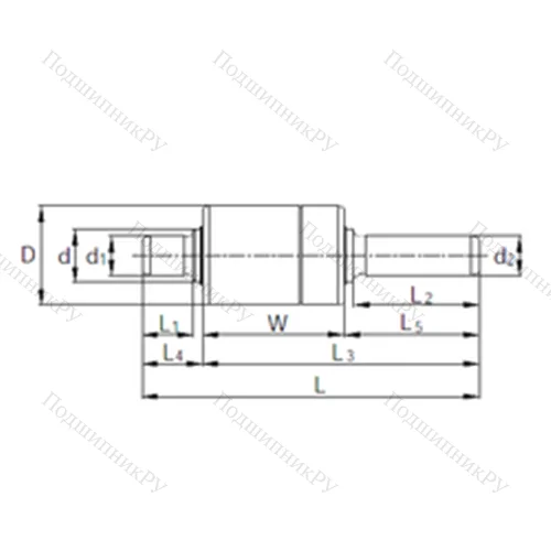 Подшипник комбинированный RW 357001