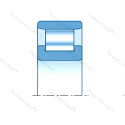 Подшипник роликовый радиальный N 206 от производителя  NTN