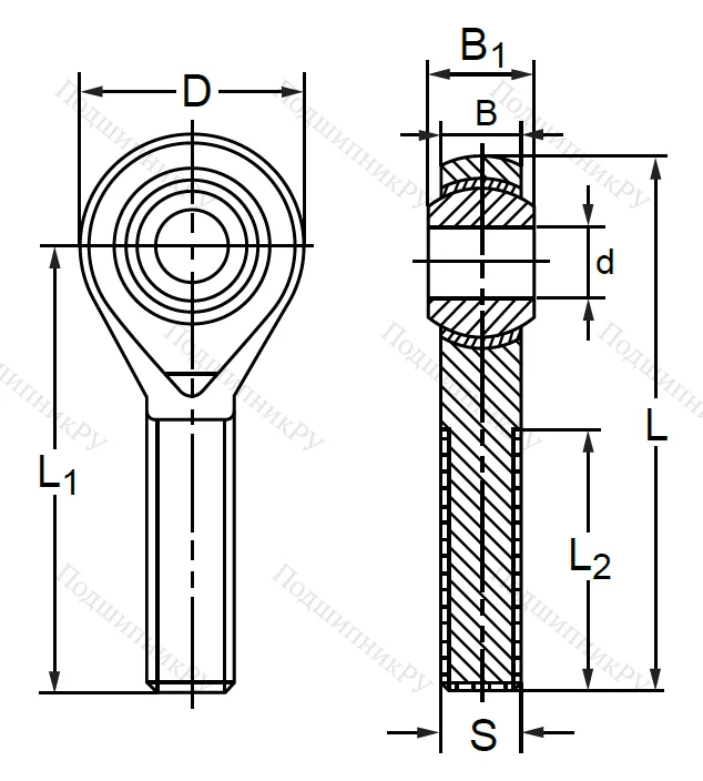 Шарнирная головка POS 8 L в Казани