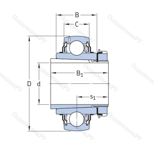 Корпусный подшипник YSA 210-2FK в Казани