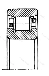 Подшипник N 220ECJ размер 100x180x34 от производителя  SKF