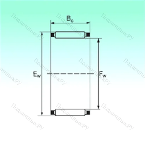 Подшипник игольчатый радиальный K 47x52x27 от производителя  NBS