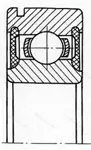 Подшипник  450104 (6004-2ZN) размер 20x42x12