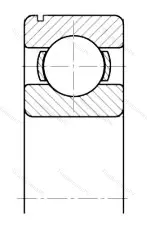 Подшипник  50200 (6200N) размер 10x30x9