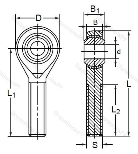 Шарнирная головка POS 25/A в Казани