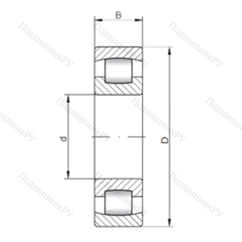 Подшипник роликовый радиальный самоцентрирующийся 20207 C от производителя  CX