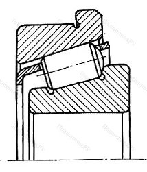 Подшипник  30221R (67221) 