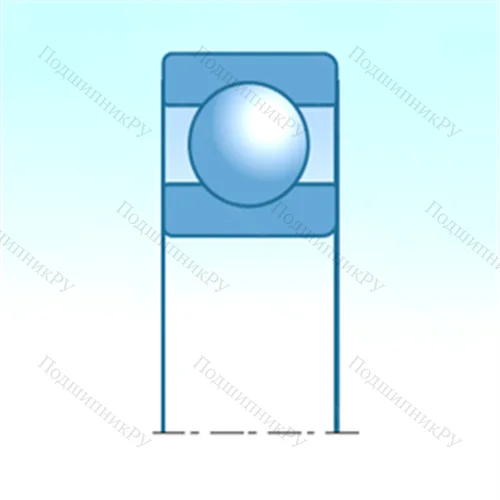 Подшипник шариковый радиальный 6206-RS 1/C 3R 196 от производителя  SKF