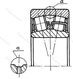 Модификация подшипника 53508Н размер 40x80x23 от производителя  CRAFT