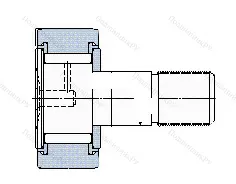 Подшипник  KRV 40 (КНС40) размер 18x40x20/58 от производителя  SKF