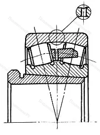 Модификация подшипника 30-3073160Н размер 300x480x121 от производителя  ГПЗ-9