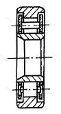 Модификация подшипника 852903К размер 18x52x15