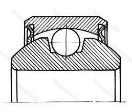 Модификация подшипника 981065ЮУС2 размер 5x20x7/8 от производителя  ГПЗ-3