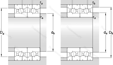 Подшипник 7008 CB/HCP 4AL