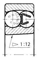 Модификация подшипника 111507 размер 35x72x23 от производителя  CRAFT
