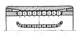 Подшипник  410804 размер 20x32x45 от производителя  ГПЗ-12 Подшипник  410804 размер 20x32x45 от производителя  ГПЗ-12