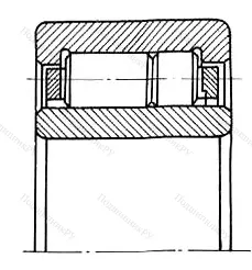 Модификация подшипника 42629/530М размер 530x710x180 от производителя  ГПЗ-9