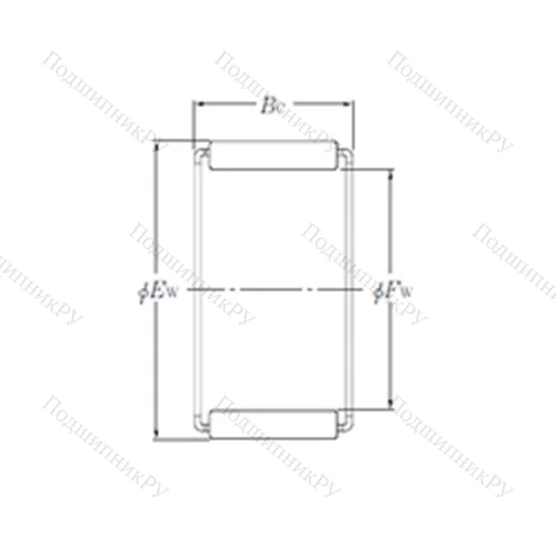 Подшипник игольчатый радиальный PCJ 222820 от производителя  NTN