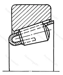 Модификация подшипника 977907К1 размер 33,02x49,225x12,4 от производителя  ГПЗ-1