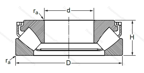 Упорный роликовый подшипник 29424 M (9039424 Л ГОСТ) в Казани